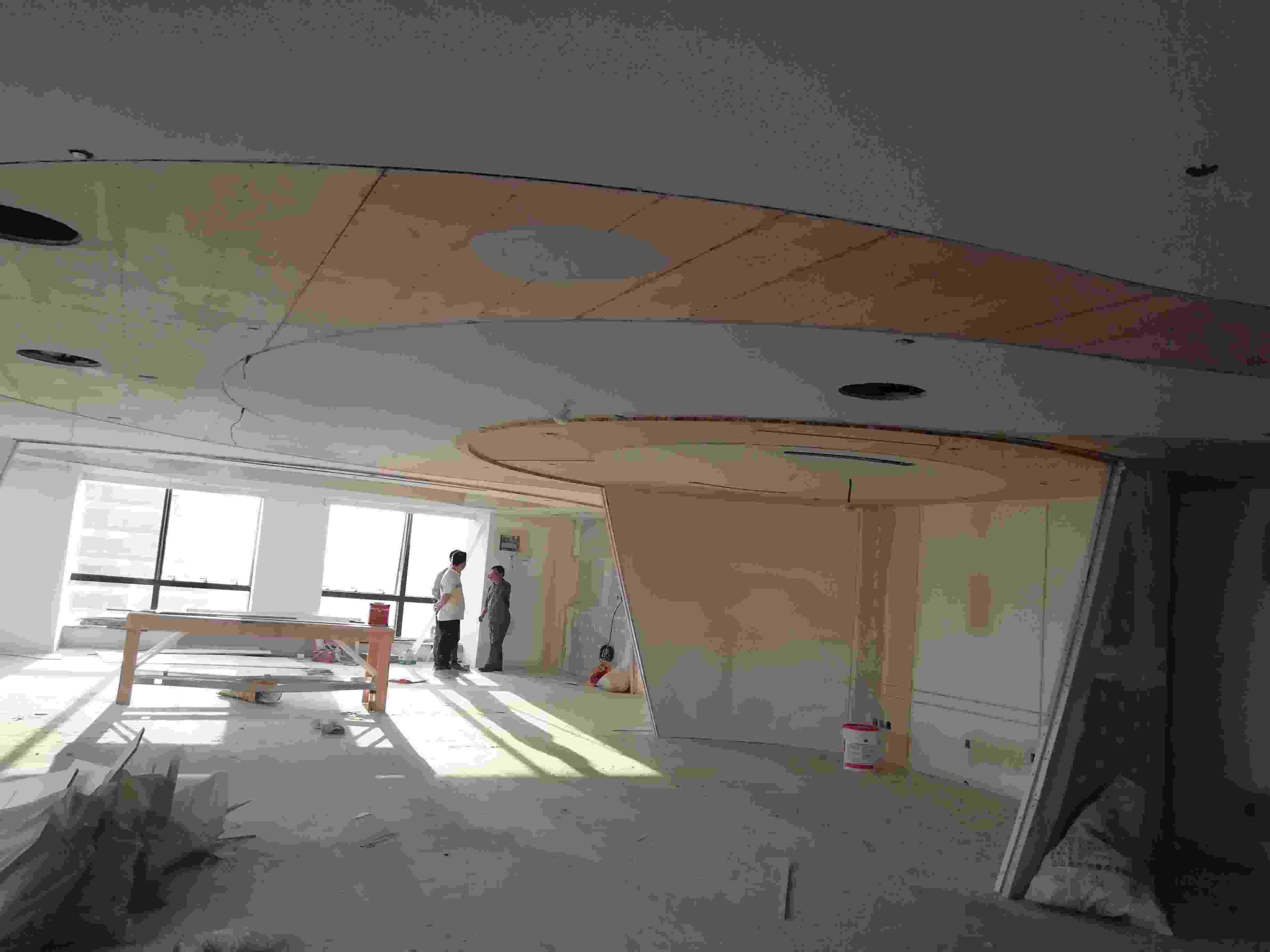 北大未名辦公室裝修基礎(chǔ)建設(shè)階段