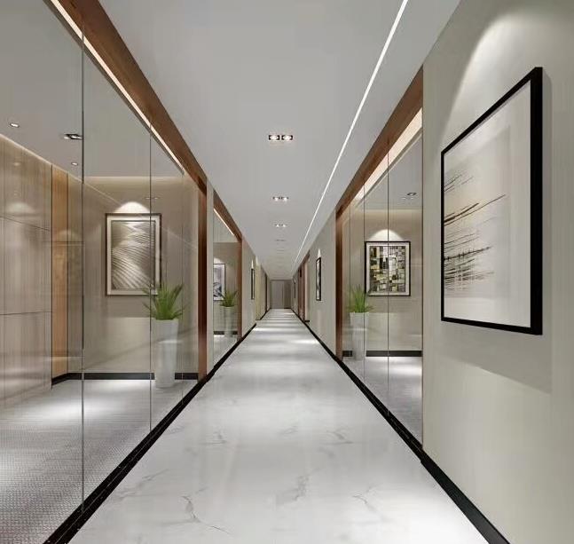 辦公樓裝修使用玻璃隔斷效果如何？