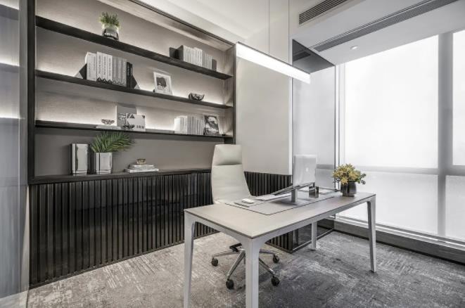 現(xiàn)代輕奢風經(jīng)理辦公室設計正流行！