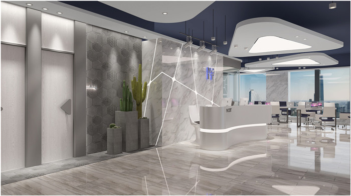 現(xiàn)代科技風格辦公室設計，這也太酷了吧!