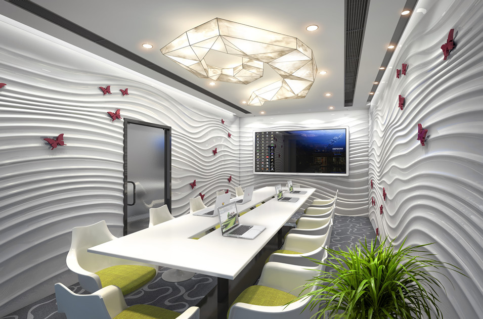 辦公室天花板裝飾的方法有哪些？開(kāi)敞式辦公室吊燈裝飾如