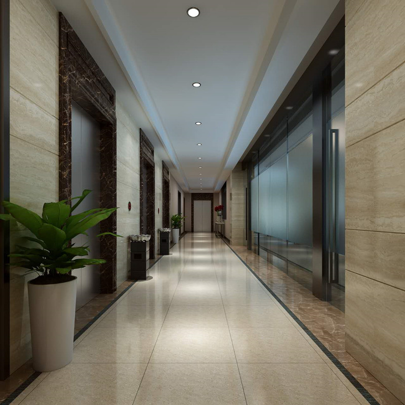 辦公室5米多墻搭配哪種玻璃門裝飾好看？