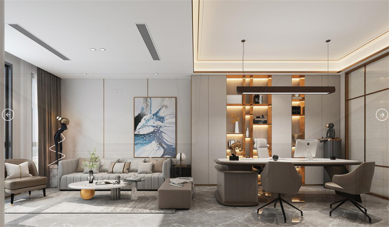 寫字樓裝修設(shè)計有哪些要點？寫字樓裝修效果圖