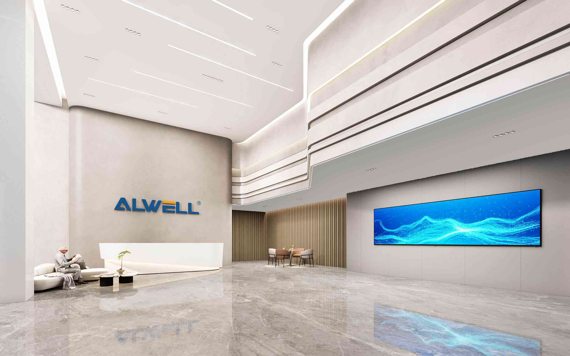 ?上海耀舜機(jī)電設(shè)備公司辦公室裝修案例效果圖